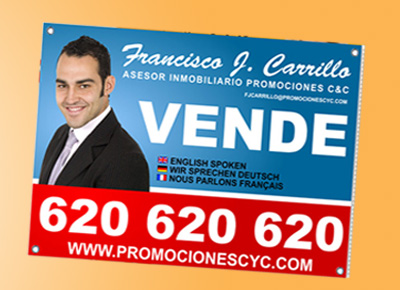 cartel polipropileno